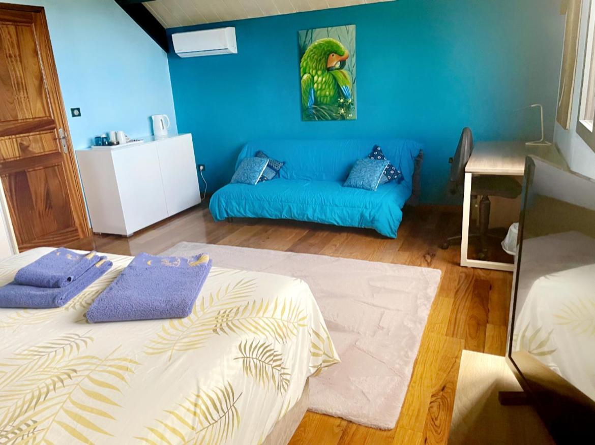 Chambre "Bleu Ocean" Villa Hermes Saint Pierre Ngoại thất bức ảnh